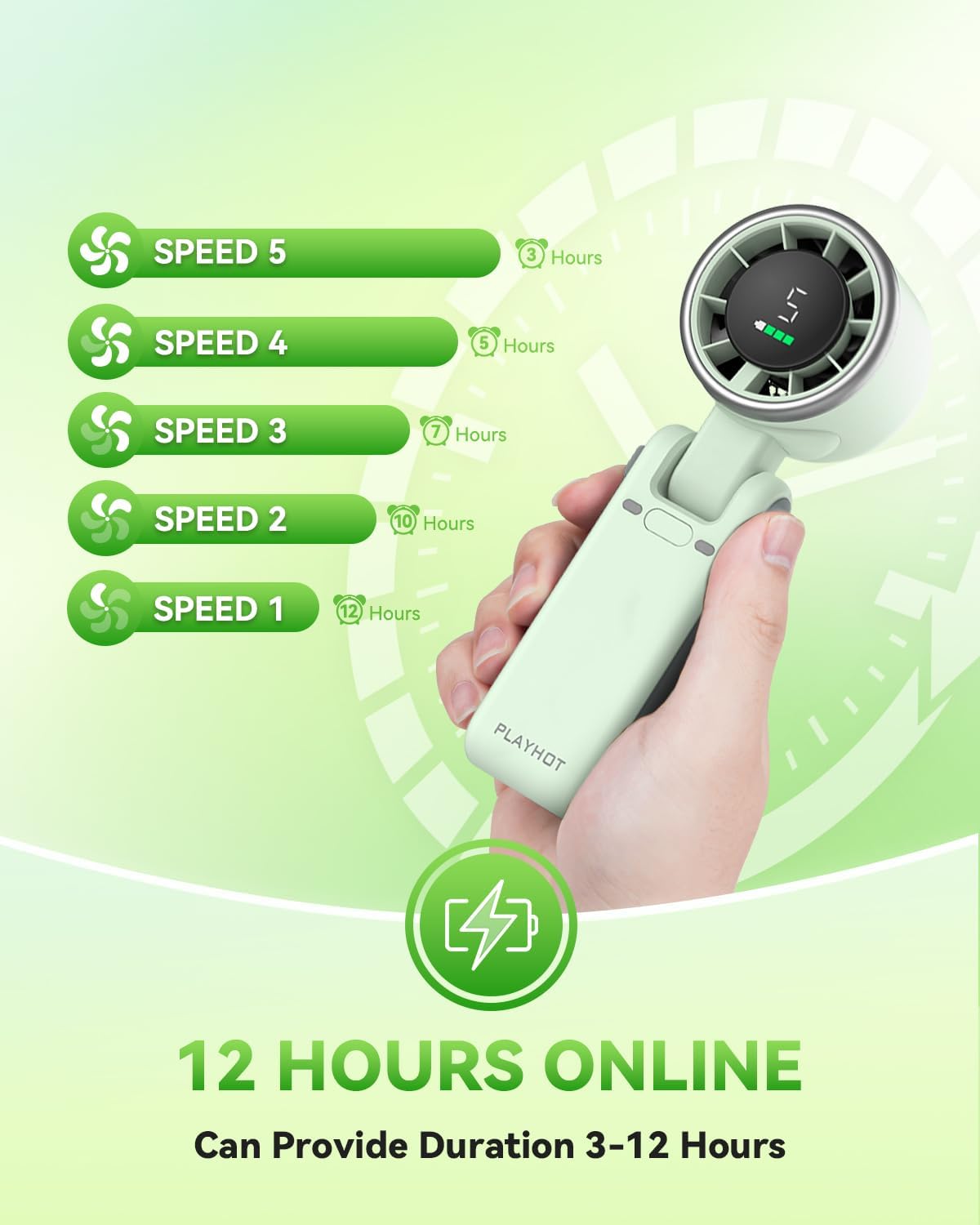 BreezyBoost Personal Turbo Fan